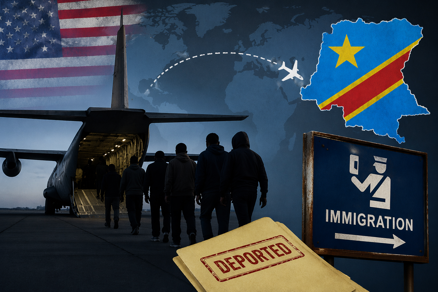 États-Unis – RDC : Washington transfère des migrants latino-américains vers Kinshasa, un accord qui suscite des questions