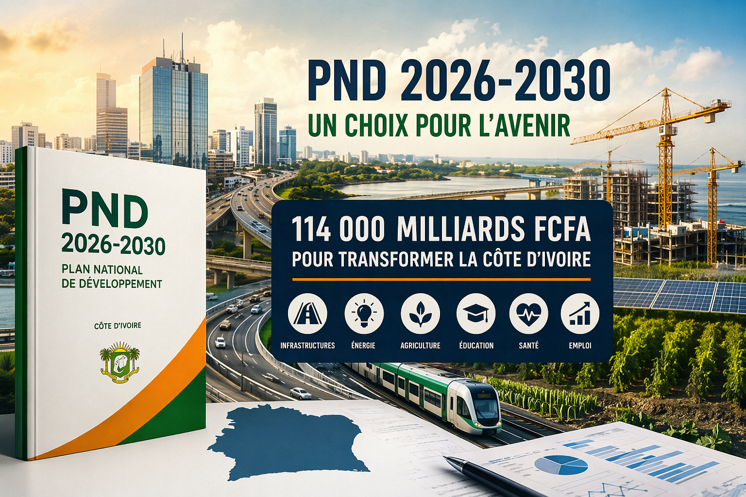 Côte d’Ivoire : le PND 2026-2030, un programme historique adopté loin du tumulte médiatique