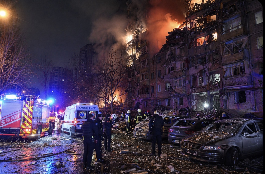 Kiev sous les bombes : une nouvelle vague de frappes russes secoue la capitale ukrainienne