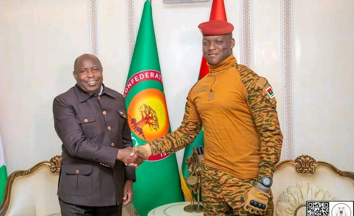 Coopération UA-AES : Évariste Ndayishimiye en visite officielle à Ouagadougou