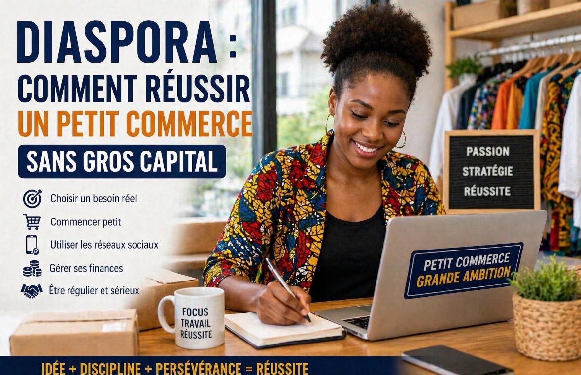 Diaspora : comment réussir un petit commerce sans gros capital