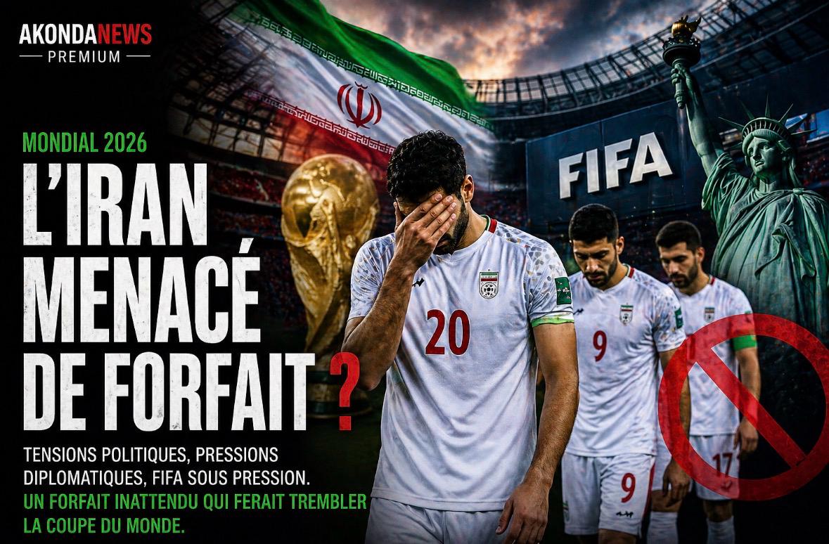 Mondial 2026 : l’Iran menace de claquer la porte, la FIFA sous pression mondiale