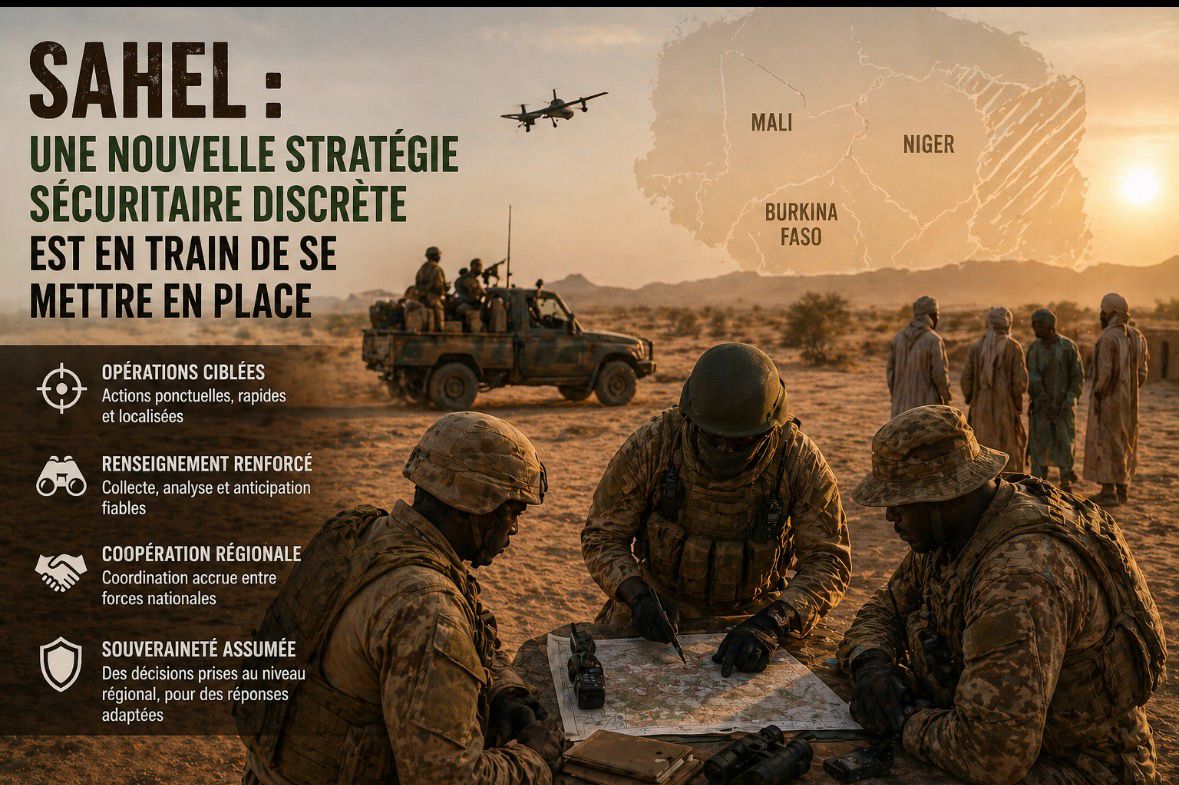 Sahel : une nouvelle stratégie sécuritaire discrète est en train de se mettre en place