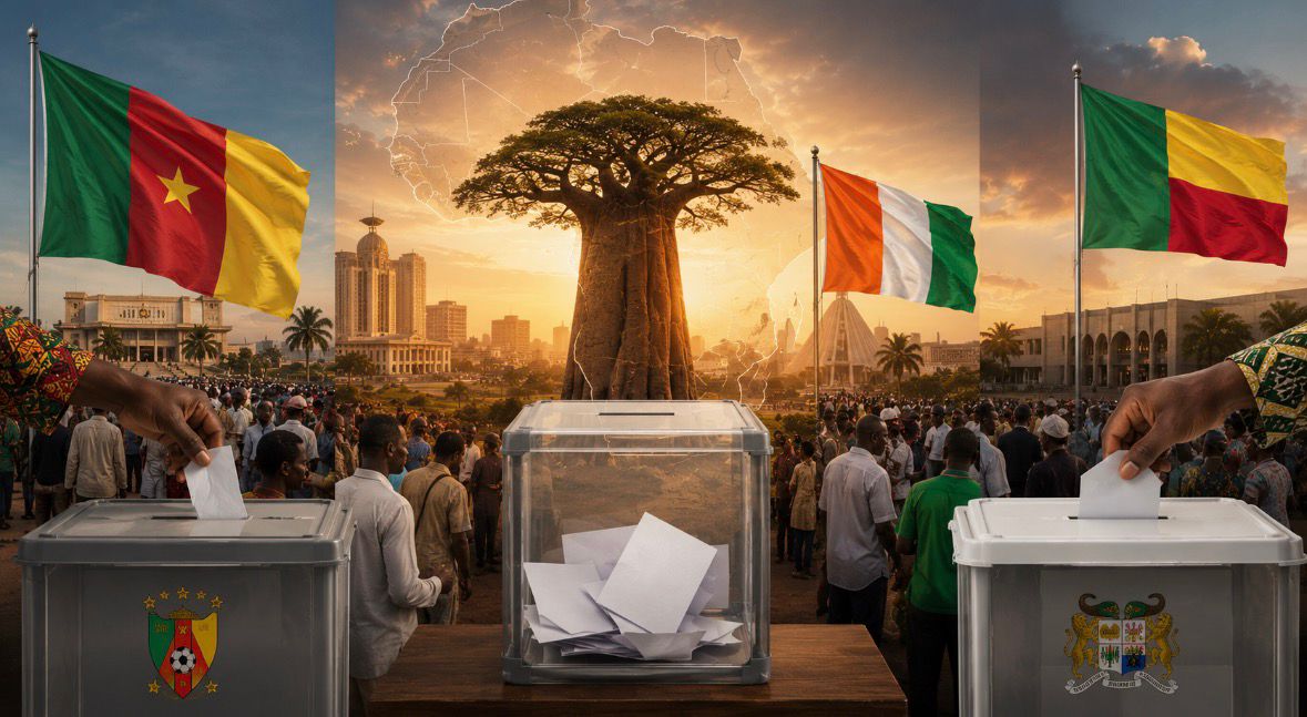 Cameroun, Côte d'Ivoire, Bénin : six mois, trois urnes, trois grammaires du pouvoir africain