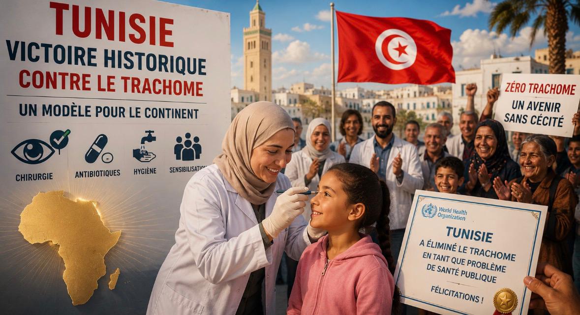 TUNISIE : UNE VICTOIRE HISTORIQUE CONTRE LE TRACHOME, MODÈLE POUR LE CONTINENT