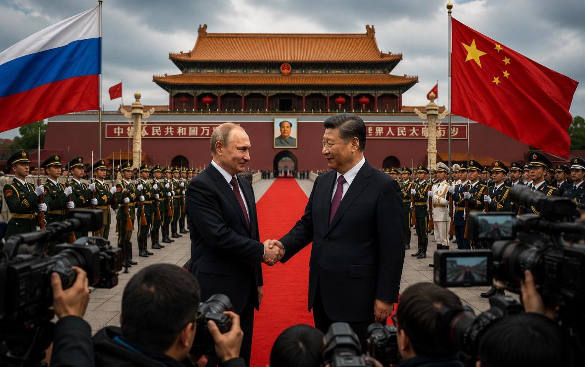 POUTINE À PÉKIN : XI JINPING REÇOIT LE MAÎTRE DU KREMLIN SOUS L'ŒIL DU MONDE ENTIER