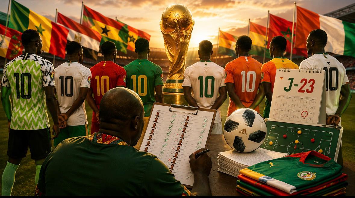 J-23 DU MONDIAL : LES LISTES AFRICAINES TOMBENT, LE CONTINENT FINALISE SES CHOIX