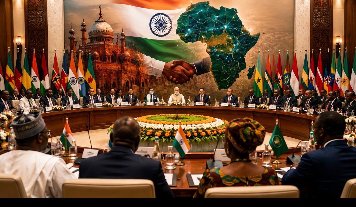 INDE-AFRIQUE : POURQUOI LE SOMMET DE NEW DELHI POURRAIT ÊTRE LE PLUS IMPORTANT DE LA DÉCENNIE POUR LE CONTINENT