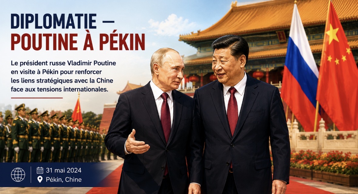 🌏 Diplomatie — Poutine à Pékin