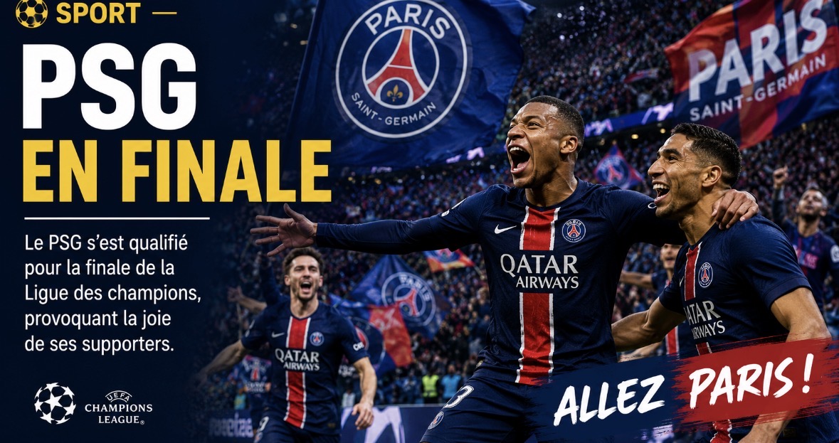 ⚽ Sport — PSG en finale