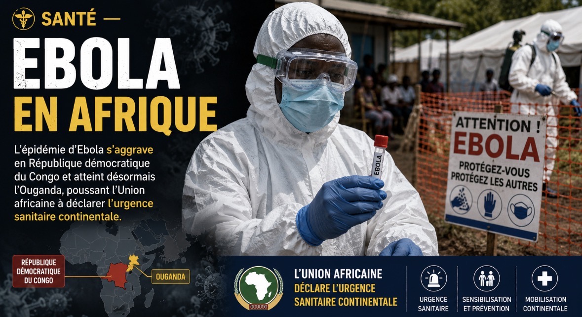🦠 Santé — Ebola en Afrique
