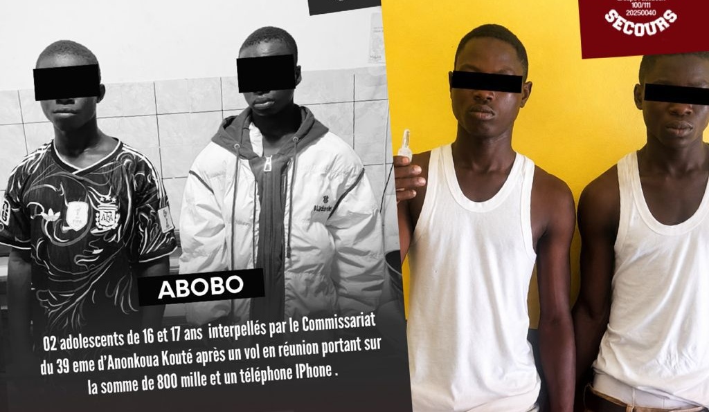 Abobo : deux nouveaux suspects interpellés dans l’affaire du vol des 800 000 FCFA