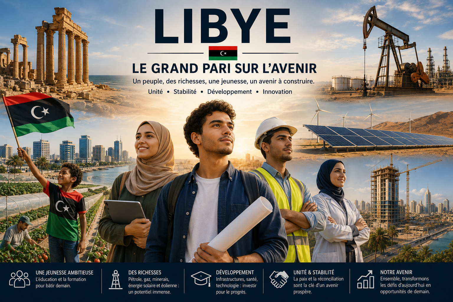 LIBYE — LE GRAND PARI SUR L'AVENIR