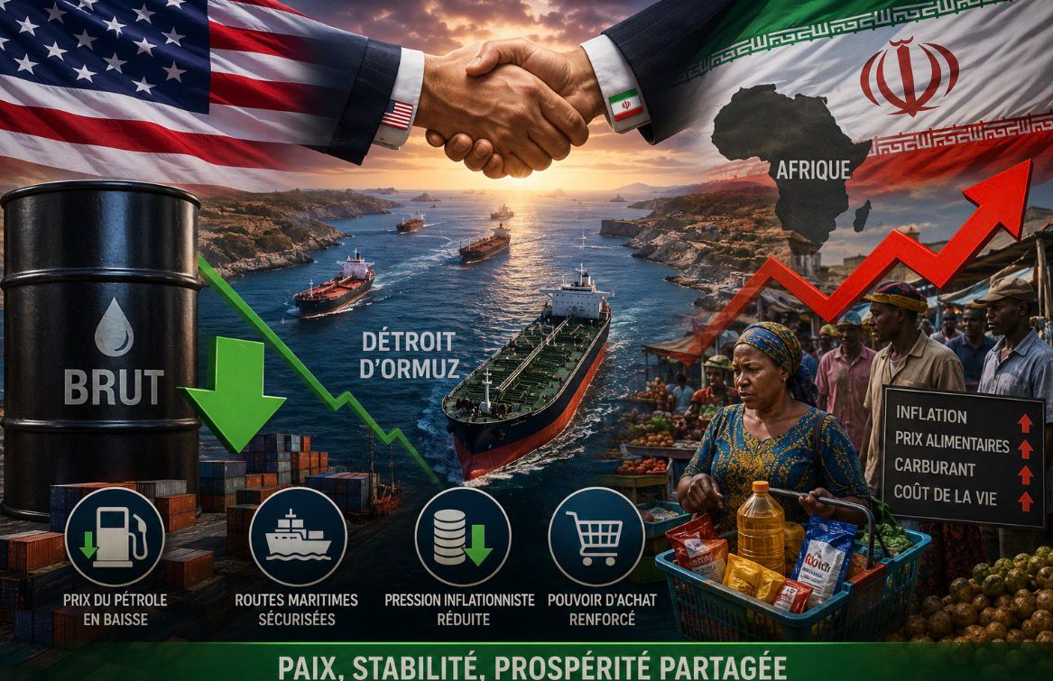 ORMUZ, BRUT ET INFLATION : CE QUE L'ACCORD IRANO-AMÉRICAIN CHANGE CONCRÈTEMENT POUR L'AFRIQUE
