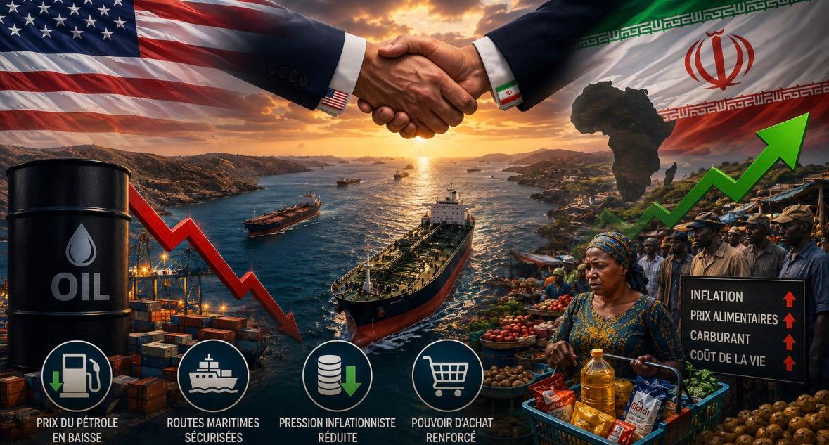 IRAN-USA : LE CESSEZ-LE-FEU S'ÉTEND, LE PÉTROLE AFRICAIN RETIENT SON SOUFFLE