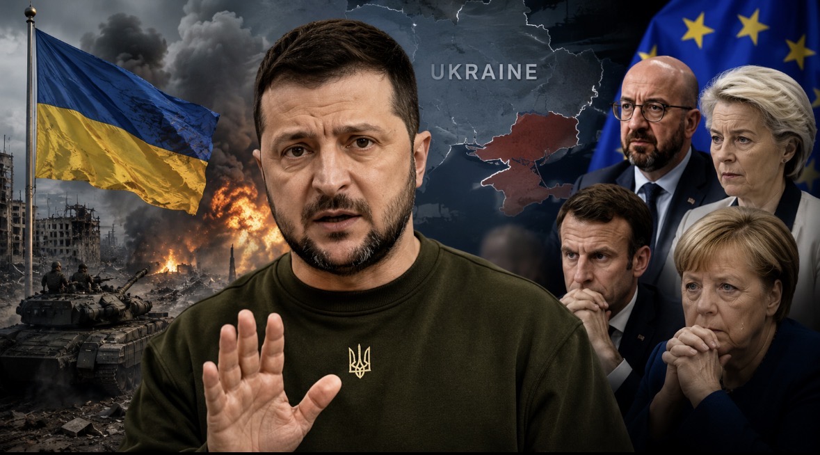 UKRAINE : ZELENSKY SONNE L'ALARME, L'EUROPE RETIENT SON SOUFFLE