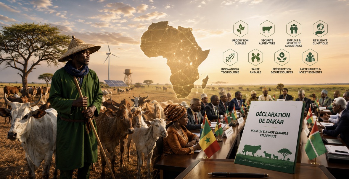 DÉCLARATION DE DAKAR : L'AFRIQUE ADOPTE UNE FEUILLE DE ROUTE HISTORIQUE POUR L'ÉLEVAGE DURABLE