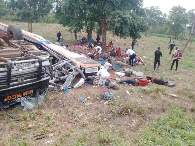 Côte d’Ivoire : huit morts et 59 blessés dans un grave accident de la route à Niakaramandougou