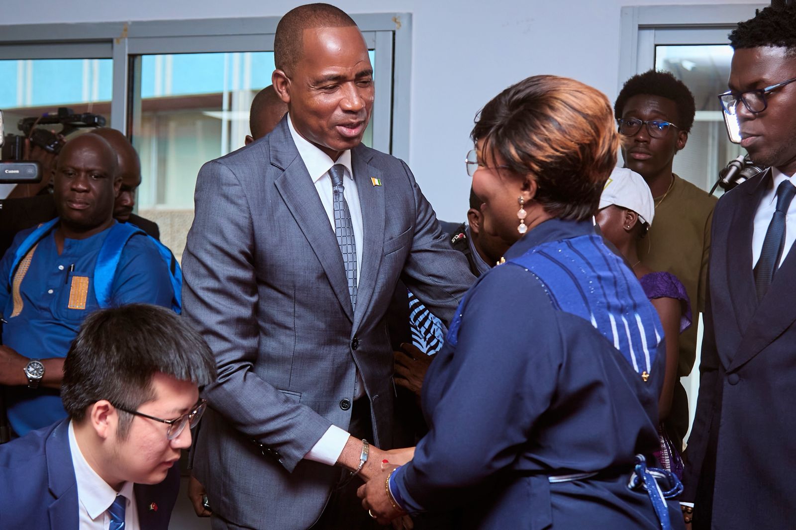 Côte d'Ivoire/Médias : Dr Yamoussa Coulibaly renouvelle le soutien de Chim-Inter à l'Unjci lors de l'investiture du nouveau bureau