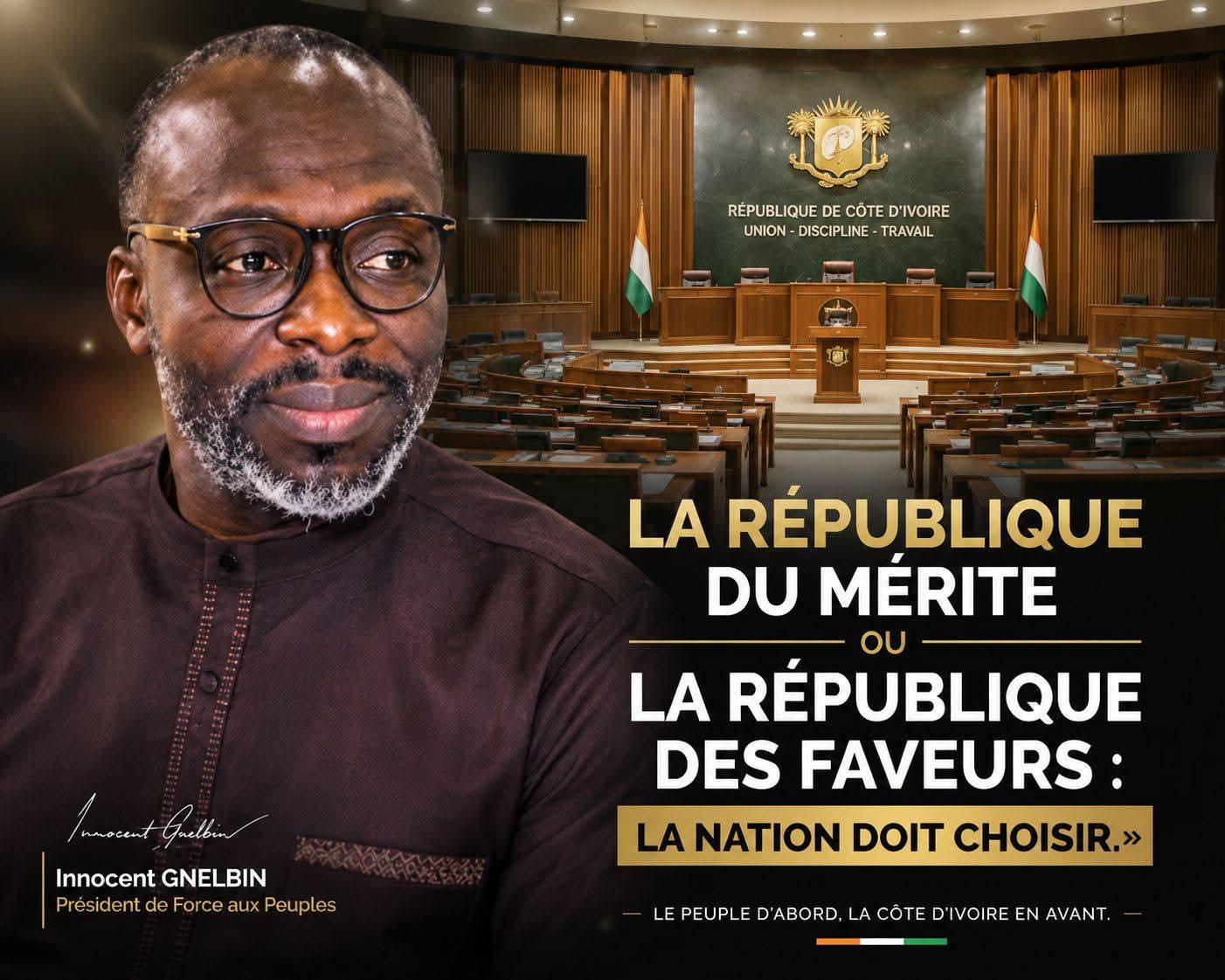 Suite à la déclaration controversée de la députée-maire de San Pedro / Le  parti « Force aux Peuples » saisit le Parlement