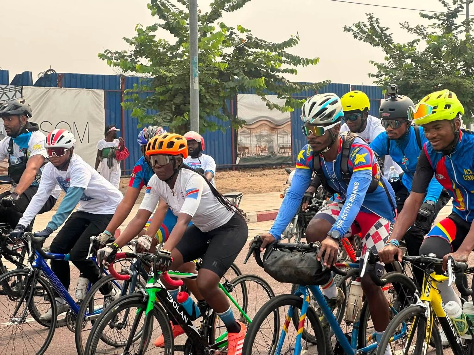 RDC / "Pédale pour la Paix" : Miguel Masaisai arrivé au Palais de la Nation à Kinshasa
