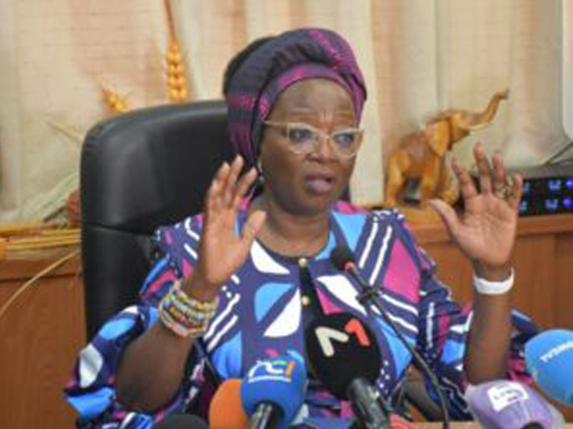 CÔTE D’IVOIRE : La présidente du Comité de Normalisation de la FIF, Mariam Dao Gabala annonce la reprise de la Division 3