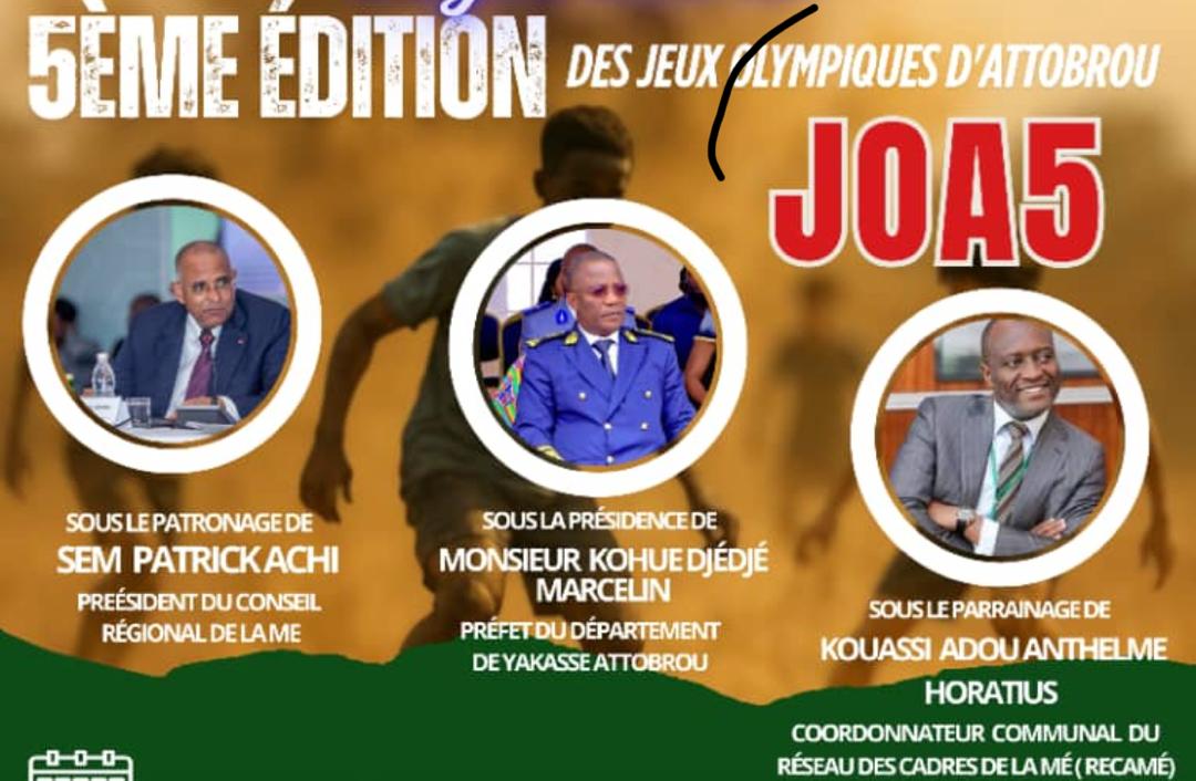 Kong 2 s’apprête à lancer les Jeux Olympiques d’Attobrou (JOA5) Par Kakaboara, correspondance particulière