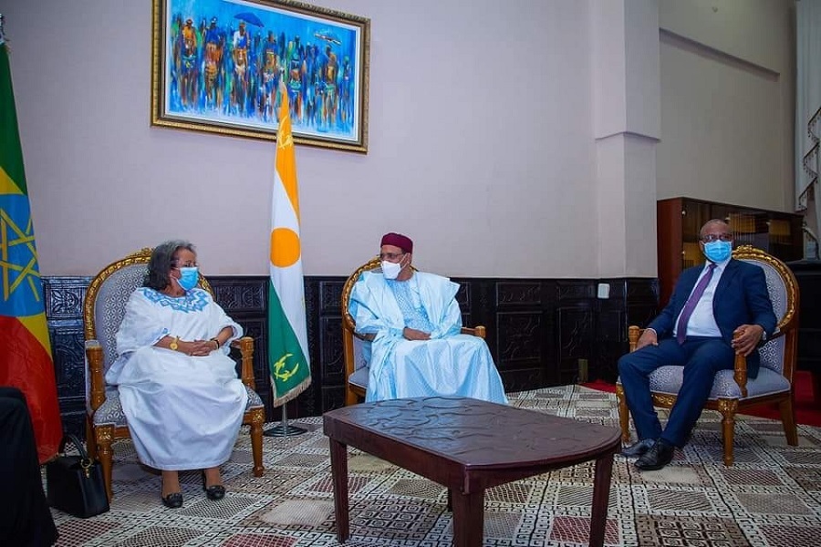 LE GRAND BARRAGE DE LA RENAISSANCE ETHIOPIENNE AU COEUR DE LA VISITE DE LA PRESIDENTE SAHLE-WORK ZEWDE AU NIGER