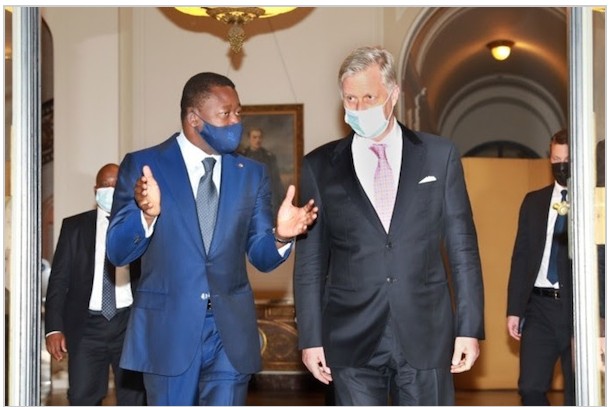 TOGO : Faure Gnassingbe chez le roi des Belges