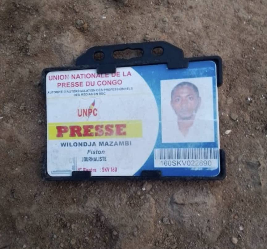 Un journaliste assassiné à Bukavu, sous contrôle du groupe armé AFC/M23